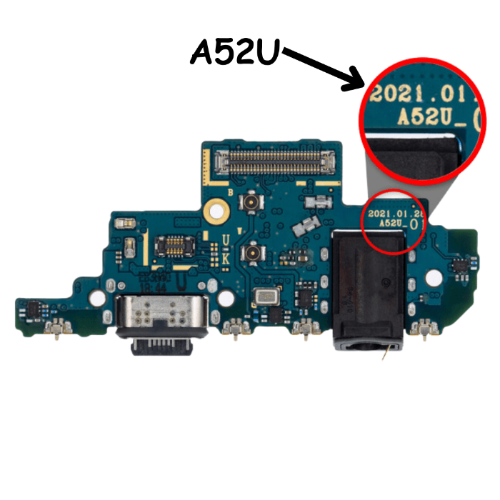Charging Port Board With Headphone Jack for Samsung Galaxy A52 4G (A525U) / 5G (A526) (US VERSION) - Best Cell Phone Parts Distributor in Canada, Parts Source Charging Port Board With Headphone Jack for Samsung Galaxy A52 4G (A525U) / 5G (A526) (US VERSION) - Best Cell Phone Parts Distributor in Canada, Parts Source